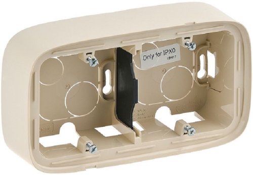 Коробка для наружнего монтажа Legrand Valena Allure 2-м. слоновая кость картинка